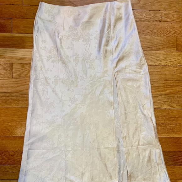 silk long skirts